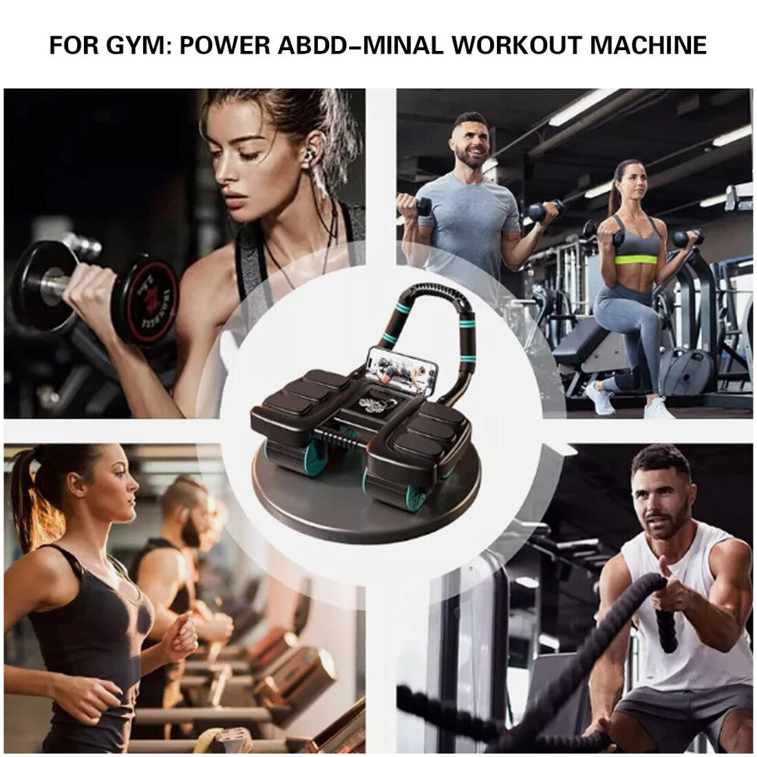 Ruota Addominale Fitness - Allenamento Addominali a Casa