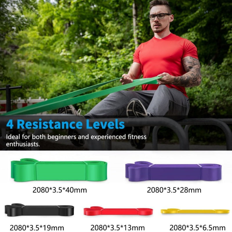 Set Bande Elastiche Fitness - Allenamenti Casa e Palestra