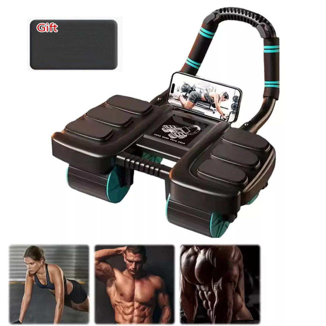 Ruota Addominale Fitness - Allenamento Addominali a Casa