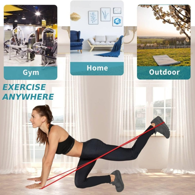 Set Bande Elastiche Fitness - Allenamenti Casa e Palestra